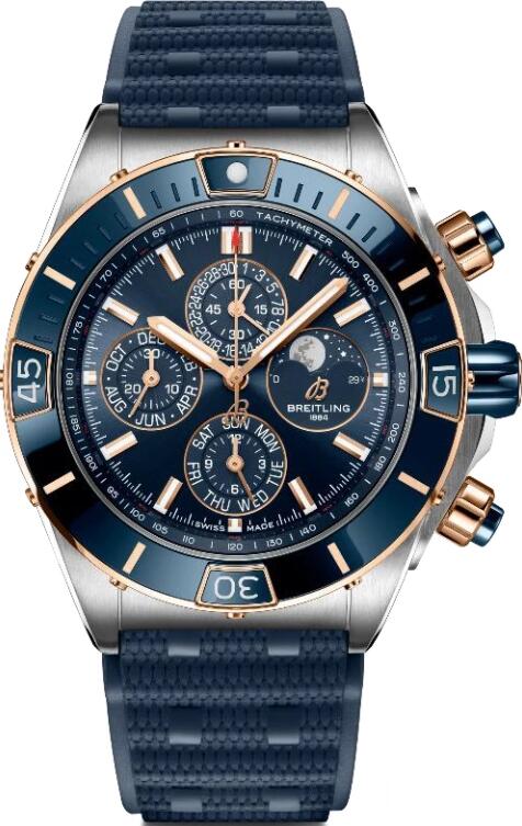 Replica Breitling SUPER CHRONOMAT FOUR YEAR CALENDAR STEEL & GOLD U19320161C1S1 Watch Replica Breitling SUPER CHRONOMAT FOUR YEAR CALENDAR STEEL & GOLD U19320161C1S1 Watch